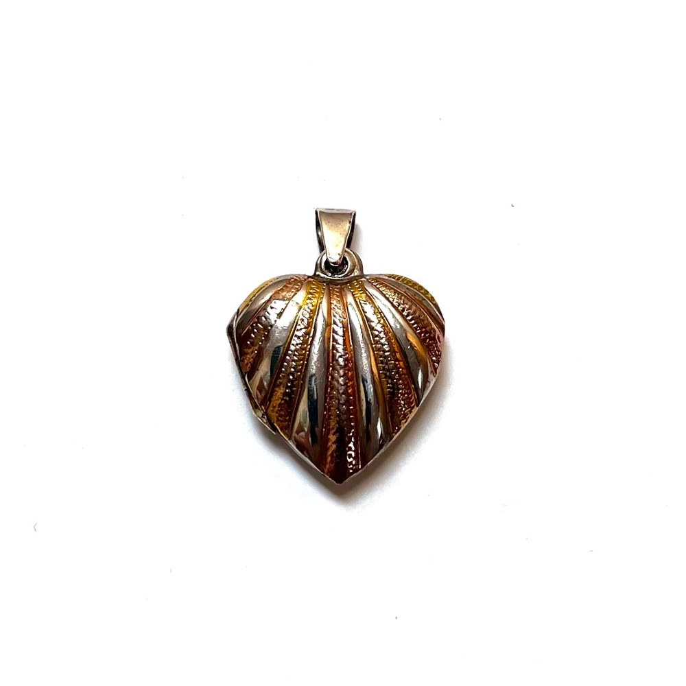 Vintage Sterling Heart Locket